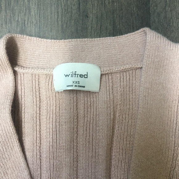 Wilfred New Front Plunge Cardigan - Picture 4 of 4